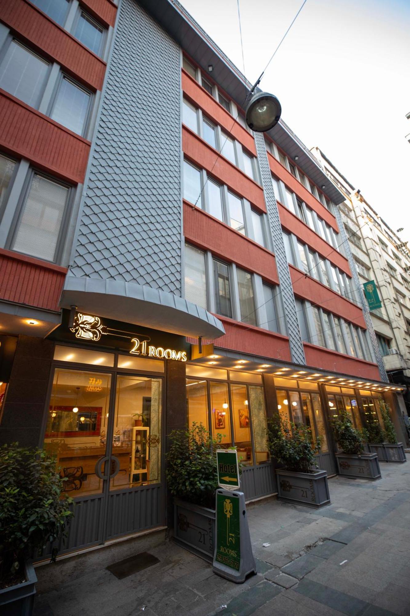 איסטמבול 21 Rooms Hotel מראה חיצוני תמונה
